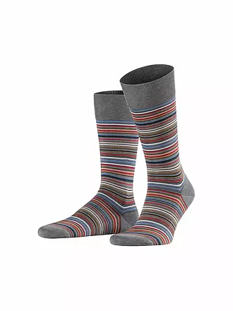 FALKE | Chaussettes "Microblock" 14041 gris-blanc | grau